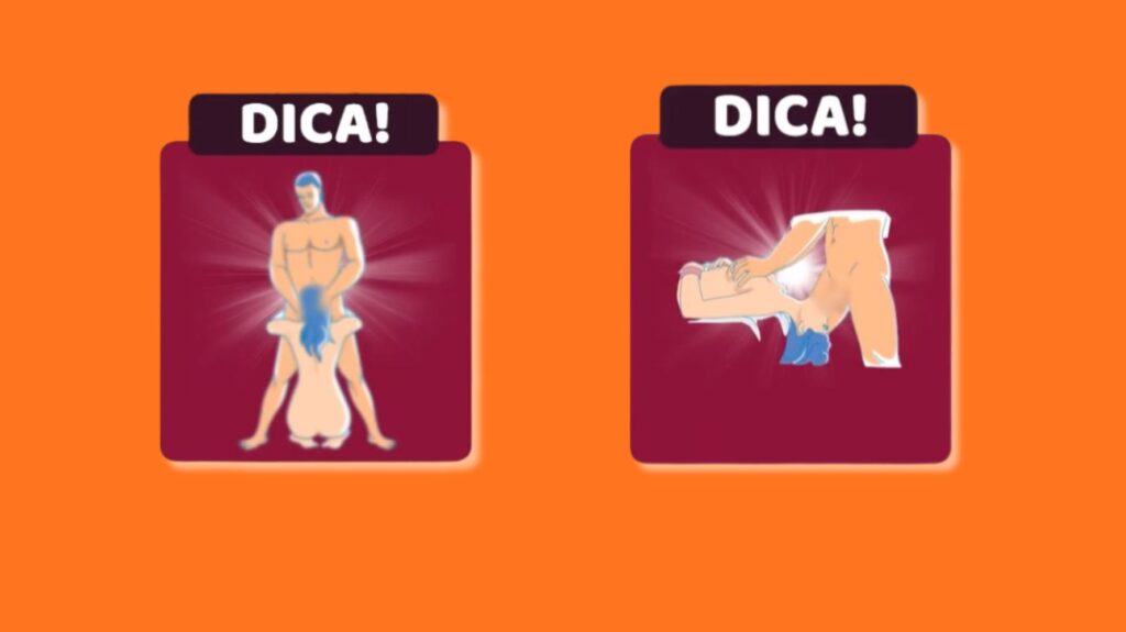 arte com posições para garganta profunda