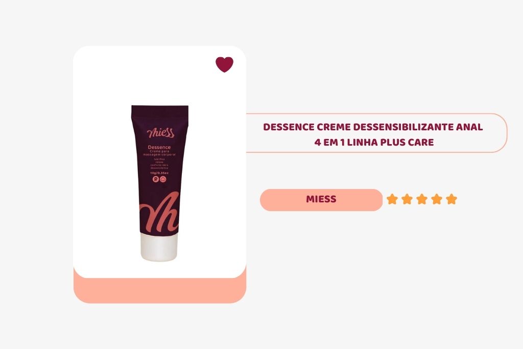 dessence creme dessensibilizante anal miess