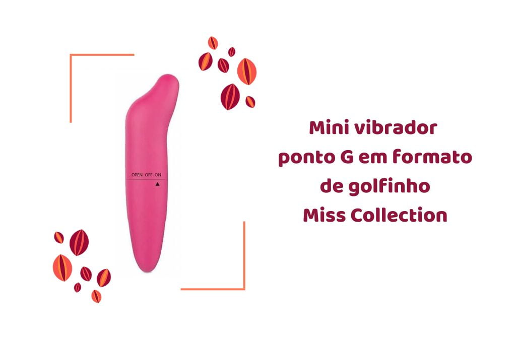 mini vibrador ponto g miss collection