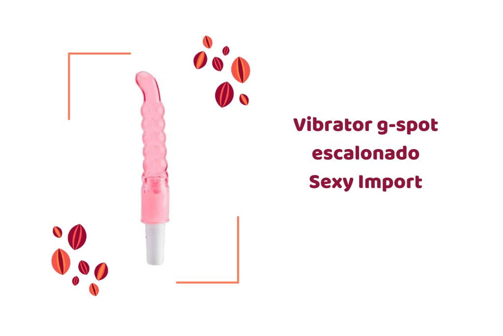 vibrator g-spot escalonado jelly sexy import