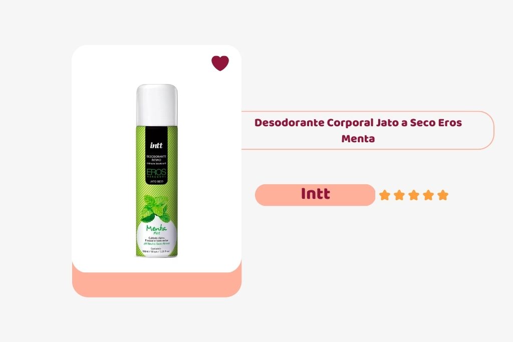 desodorante corporal jato a seco eros menta intt