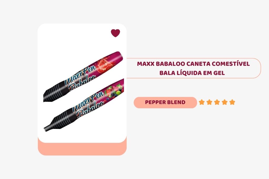 banner com imagem de duas canetas maxx babaloo da pepper blend