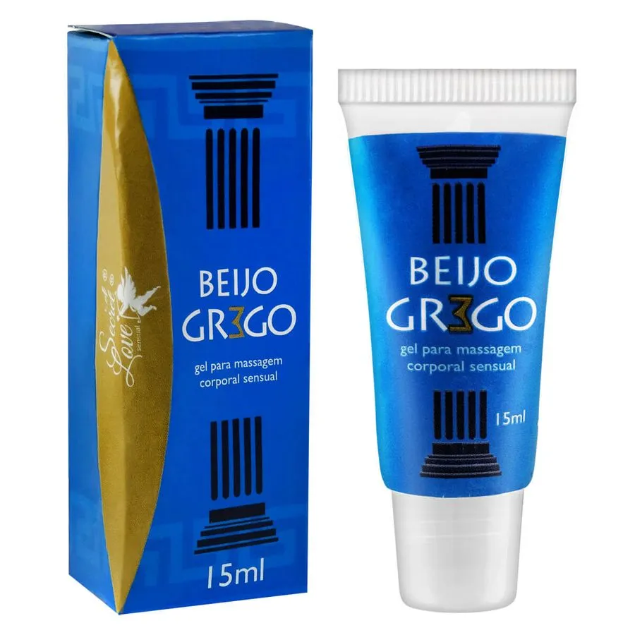 Beijo Grego Gel Beijável Sabor Tutti Frutti