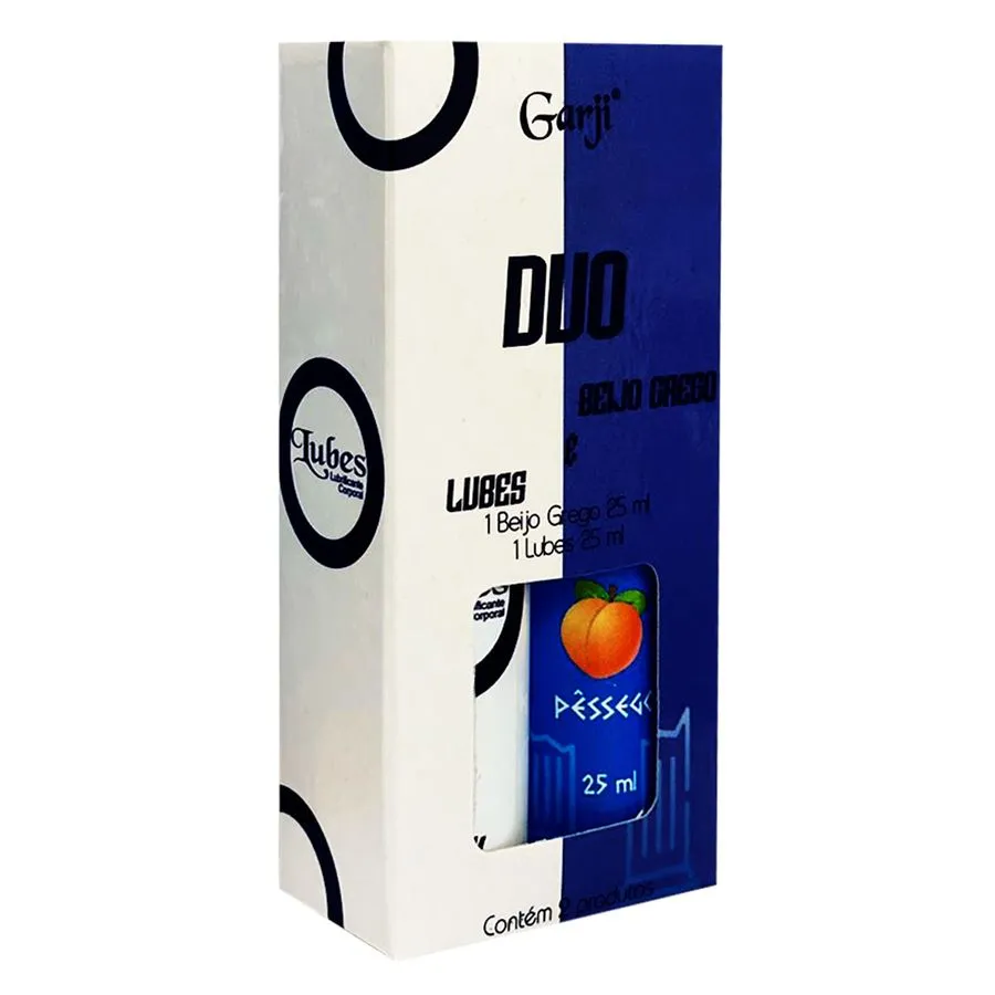 Duo Lubes e Beijo Grego Gel Lubrificante Neutro e Óleo Lubrificante