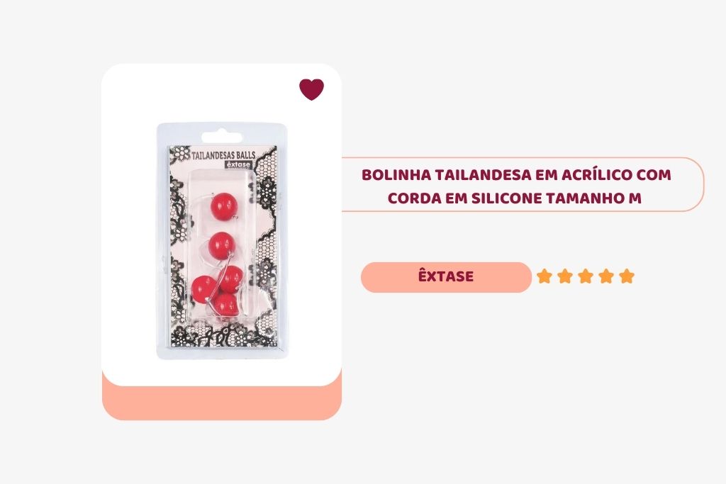 banner com imagem da bolinha tailandesa em acrilico da extase
