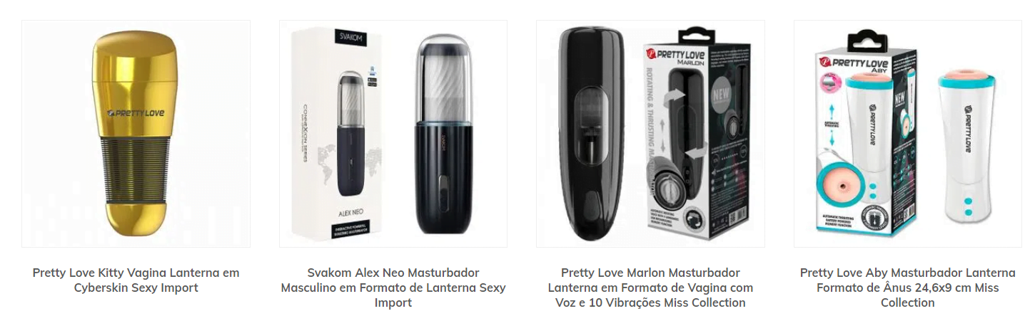 masturbadores masculinos lanterna