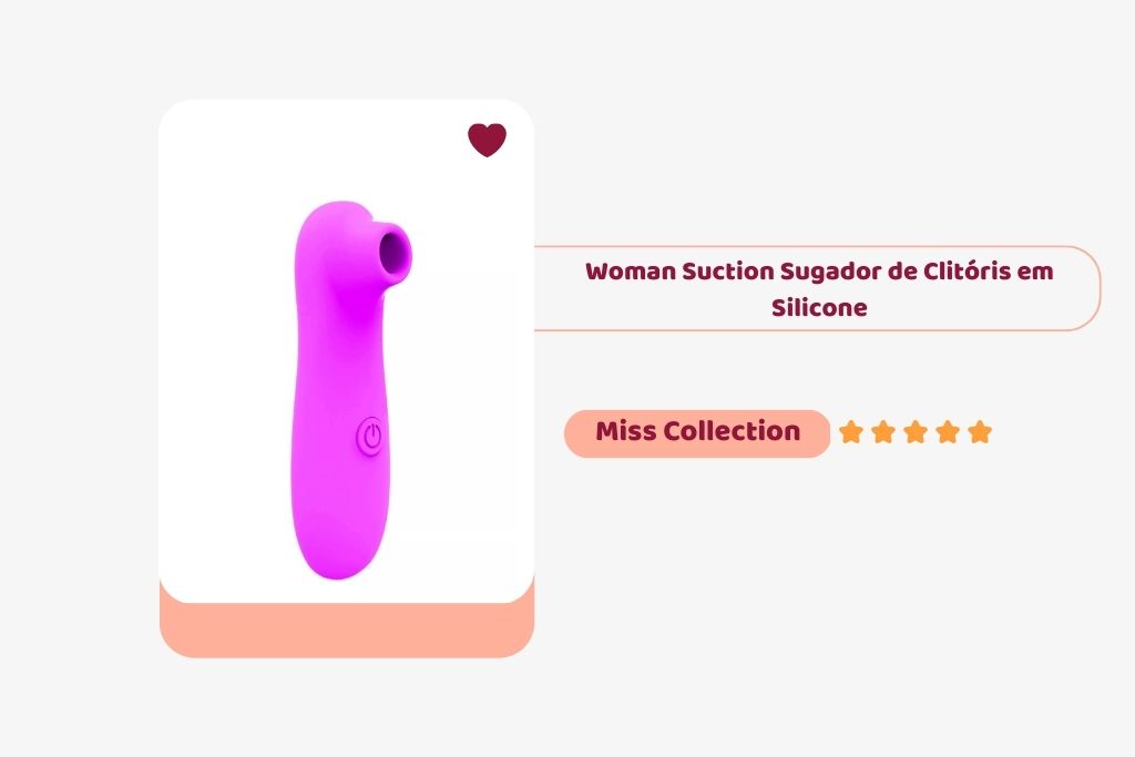 woman suction sugador de clitóris em silicone miss collection
