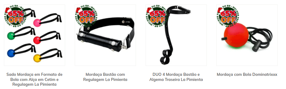 mordaça Guia de BDSM