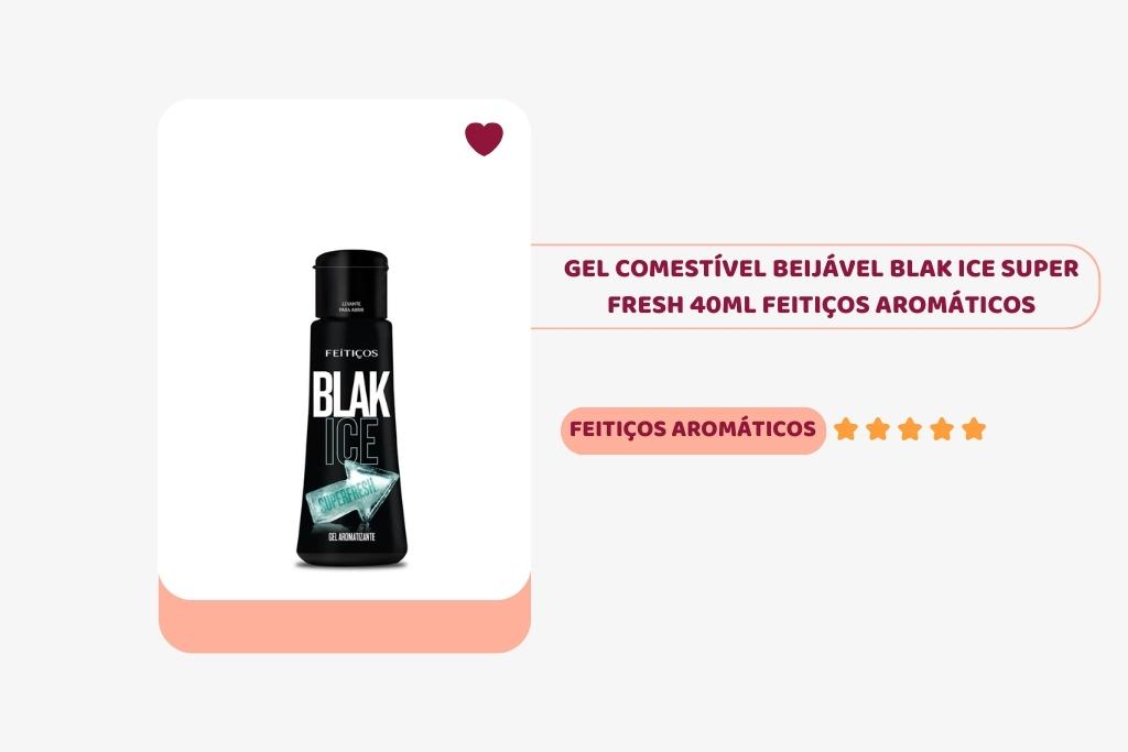 banner com imagem do gel comestível blak ice da feitiços aromáticos