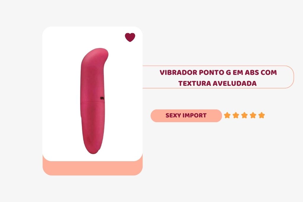 banner com imagem do vibrador ponto g na cor rosa da sexy import