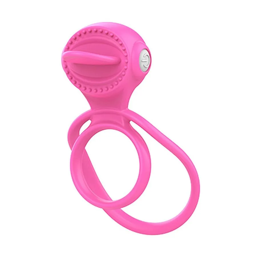 Anel Peniano Vibe Ring Vibration Simulador de Oral