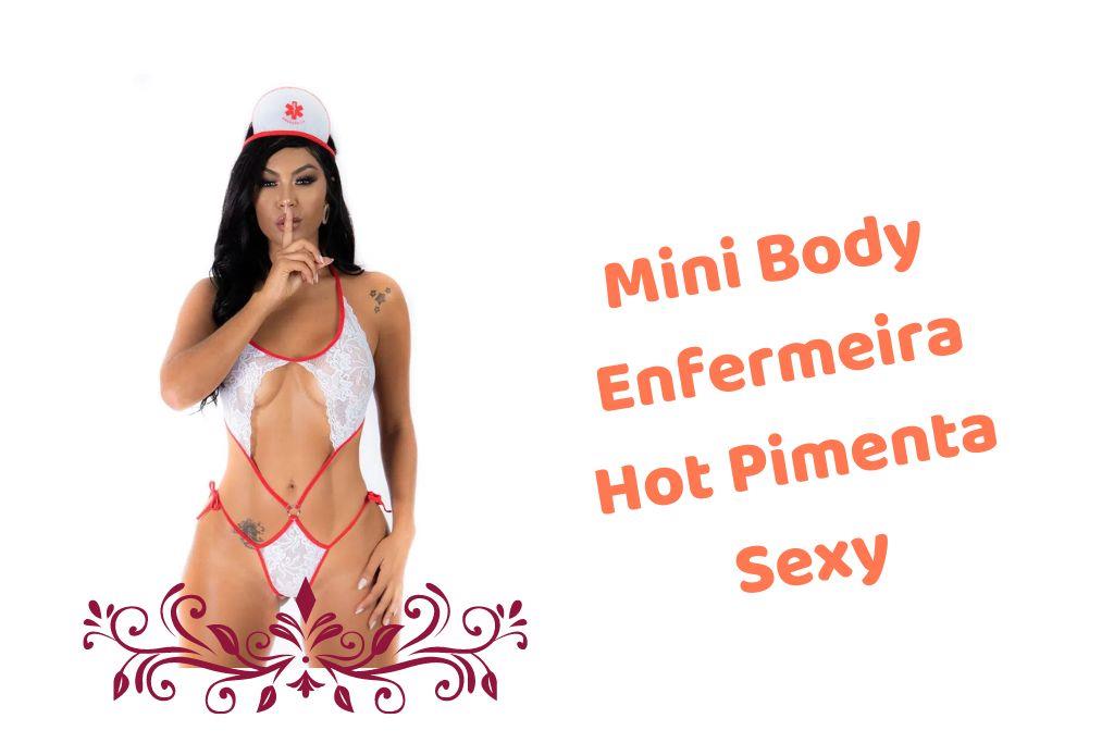 MINI BODY ENFERMEIRA HOT PIMENTA SEXY