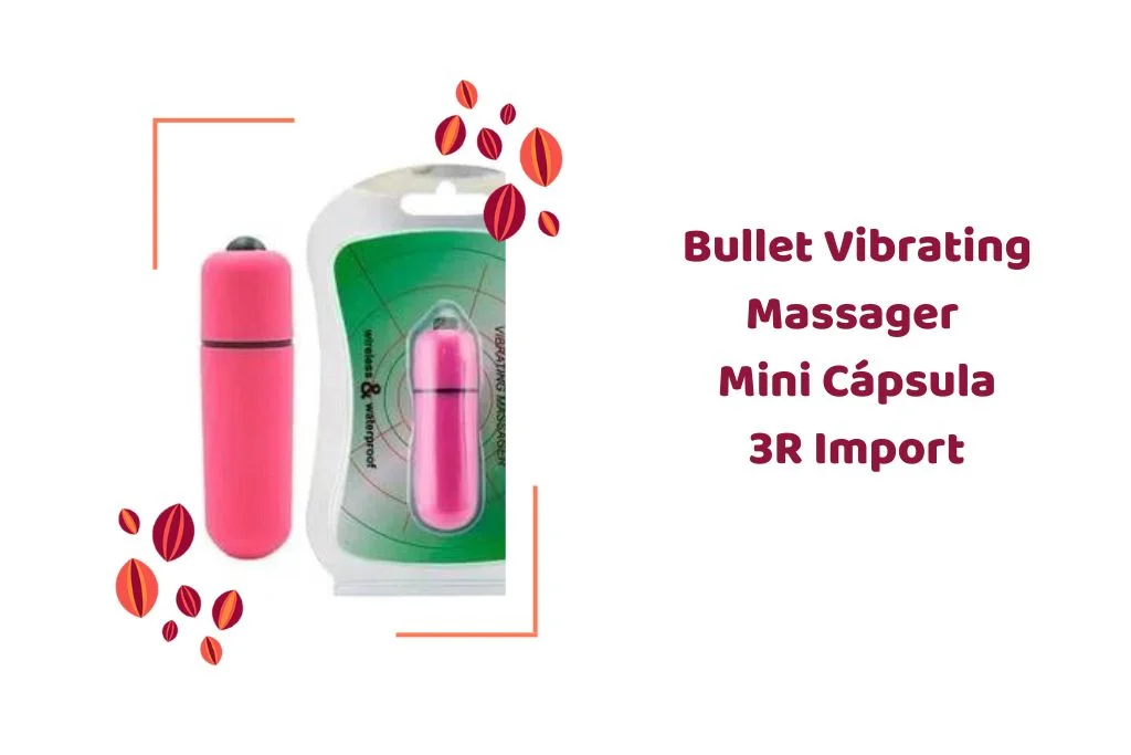bullet vibration massager mini cápsula 3r import