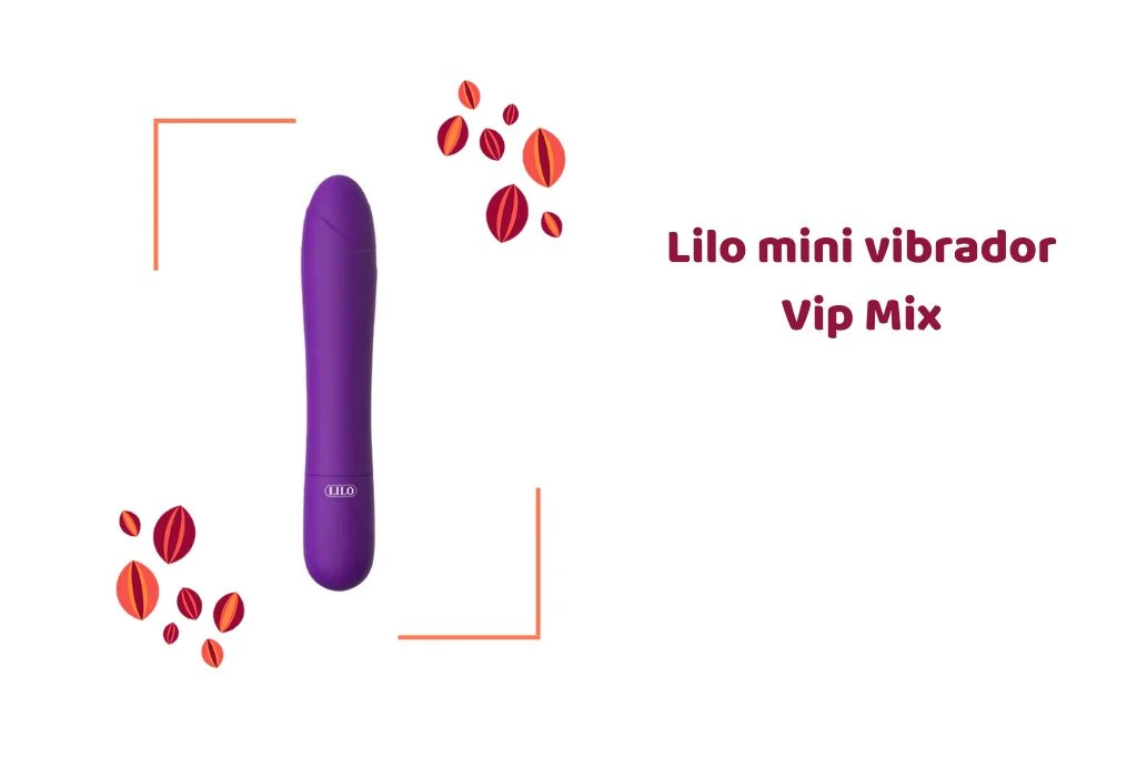 lilo mini vibrador 5 modos de vibração vip mix