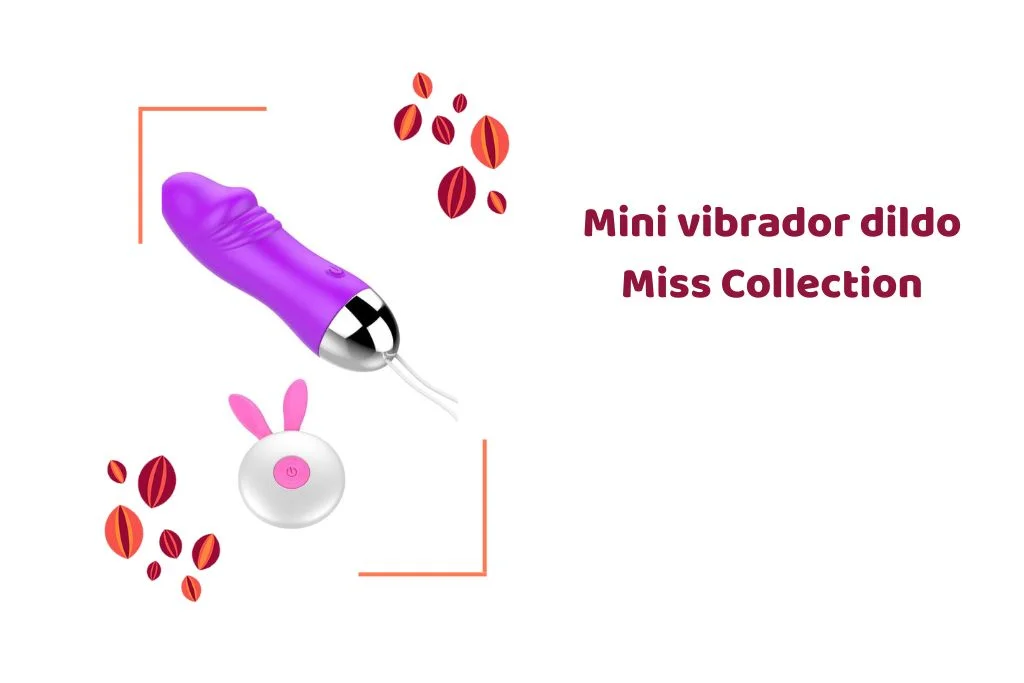 mini vibrador dildo miss collection