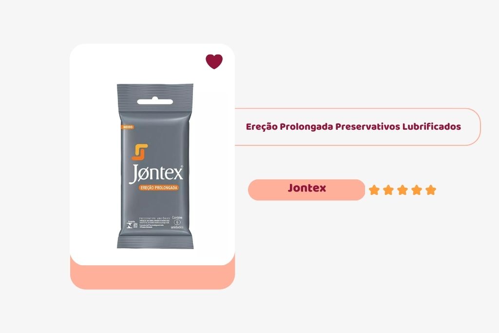 ereção prolongada preservativos lubrificados jontex
