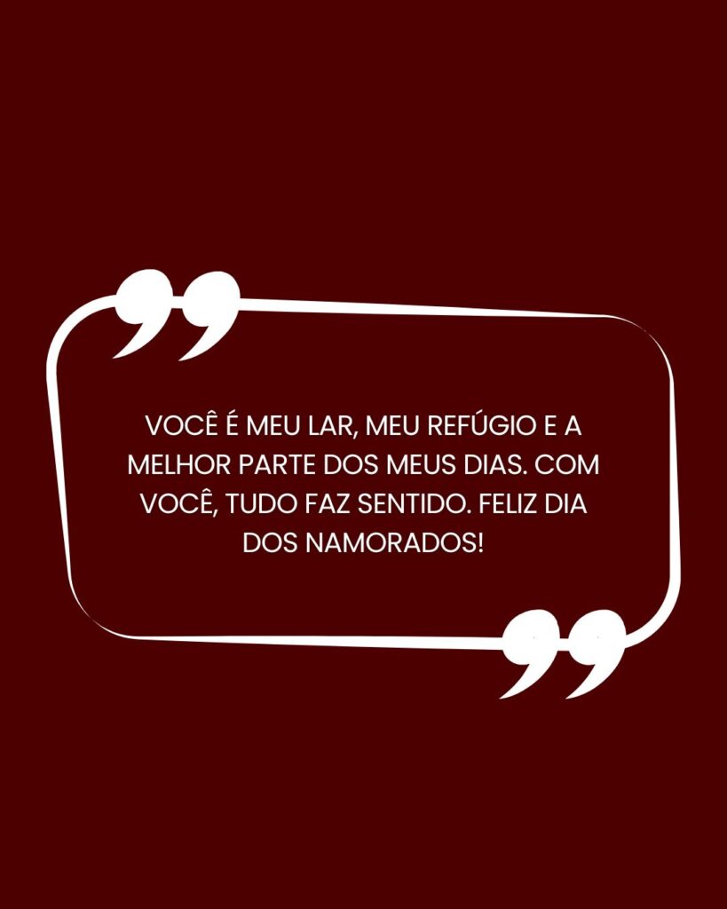 mensagem dia dos namorados