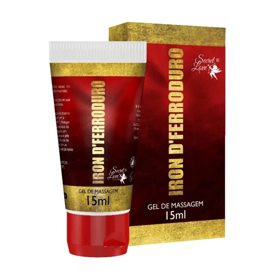 Iron D Ferro Duro Lubrificante Comestível Sabor Chocolate