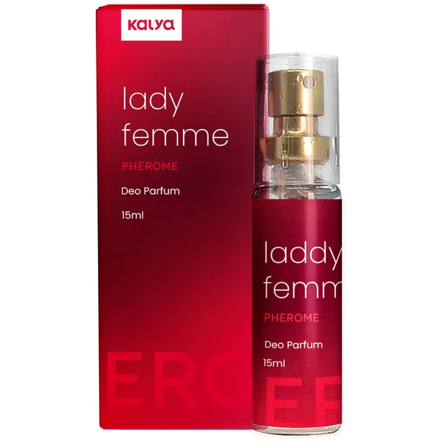 Perfume com Feromônio Feminino Lady Femme