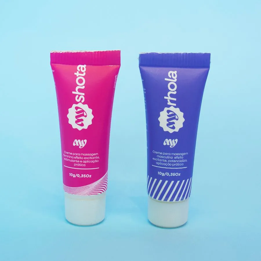 Kit Casal com Excitante Feminino My Shota e Excitante Masculino My Rhola