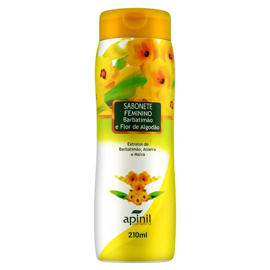 Sabonete Íntimo Feminino Barbatimão e Flor de Algodão