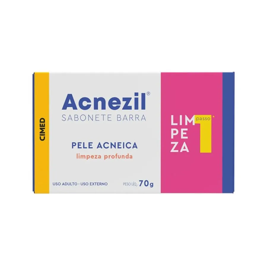 Sabonete em Barra Acnezil para Pele Oleosa