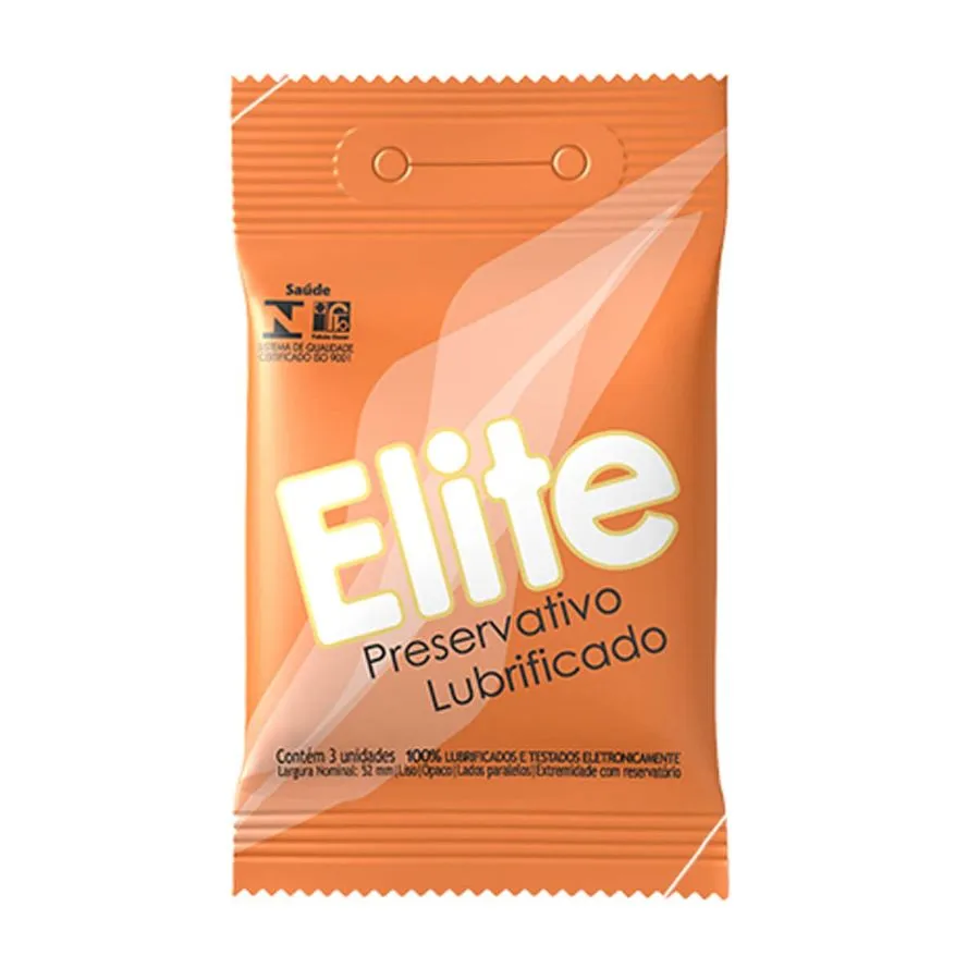 Camisinha Elite Blowtex 3 unidades