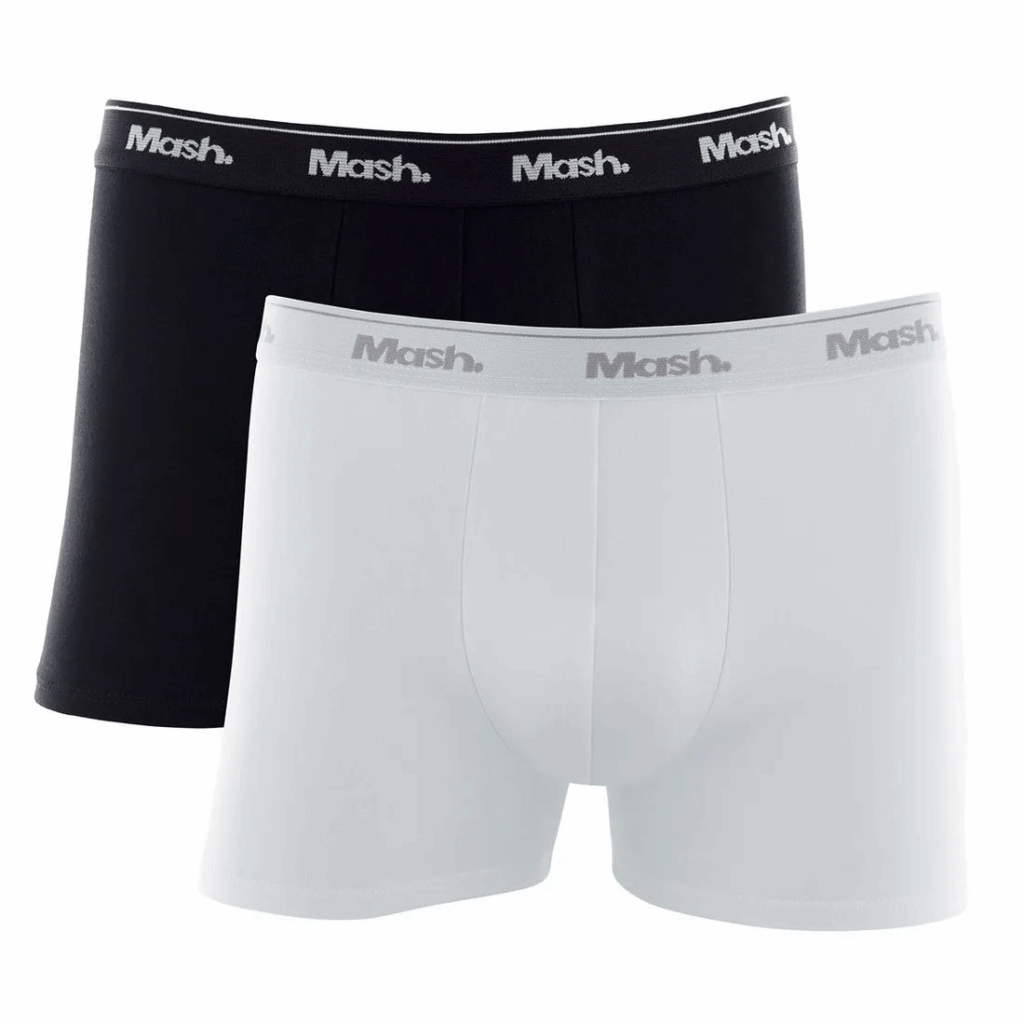 Kit 2 Cuecas Boxer Cotton Mash