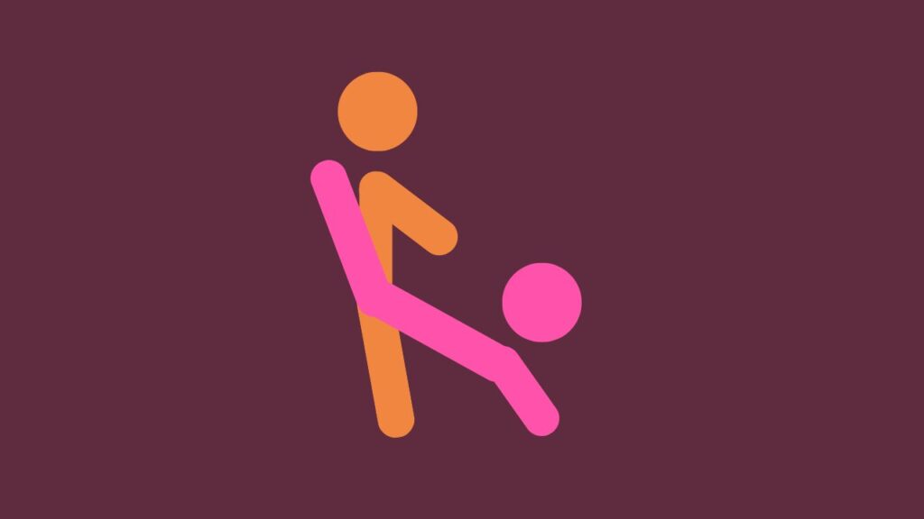 representação da posição carrinho de mão