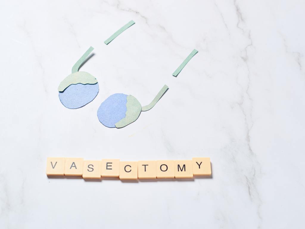 Representação de vasectomia