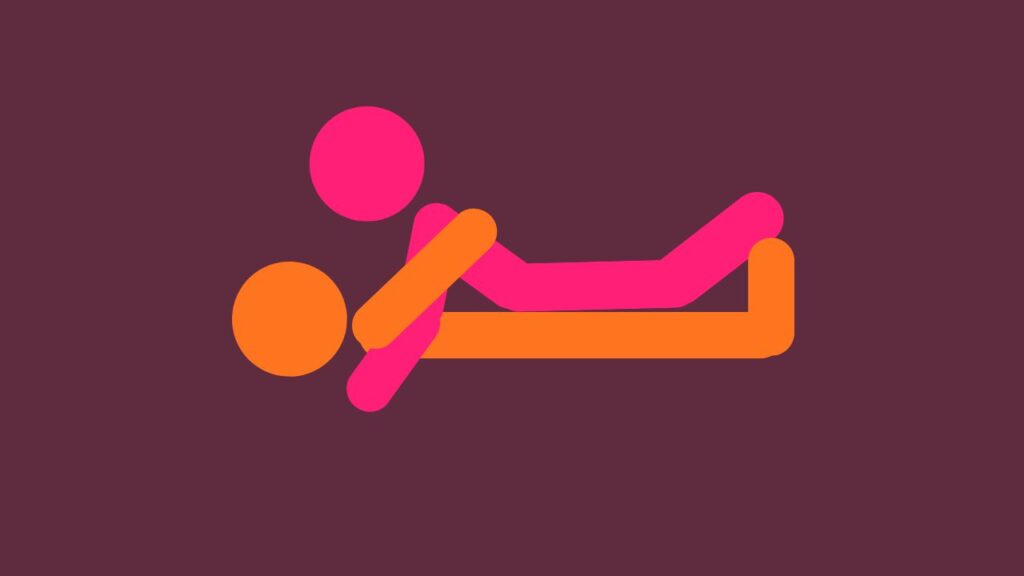 variação da posição papai e mamãe