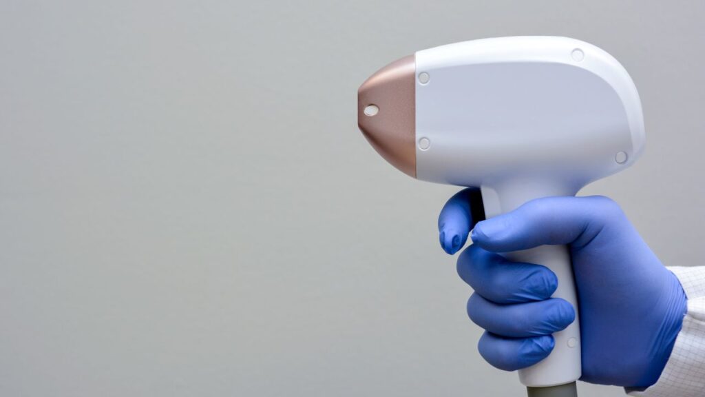 máquina de laser para clareamento anal