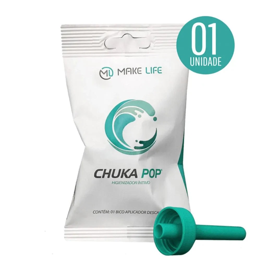 Chuka Pop Higienizador Íntimo Bico Aplicador Make Life