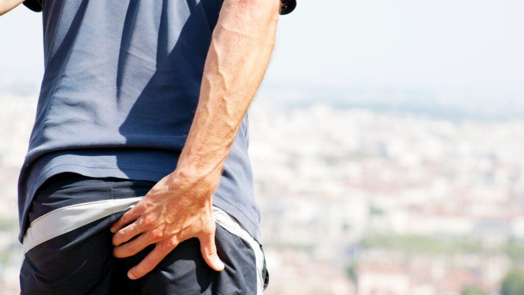 homem com dor no anus