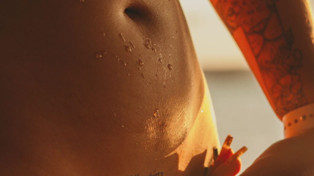 barriga de mulher 
